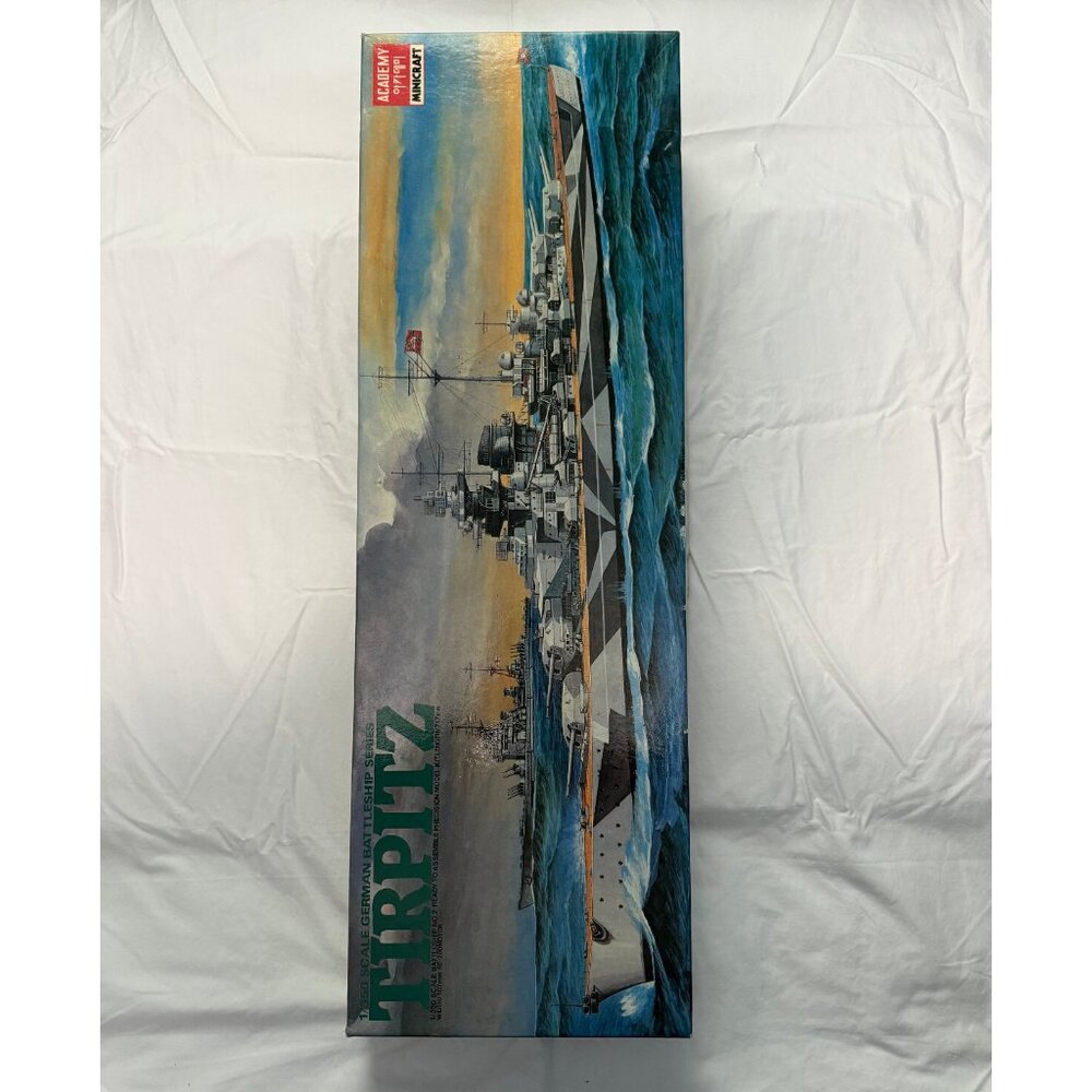 1/350 battleship Tirpitz Tamiya Kit#78003 & Ensign WEM3529